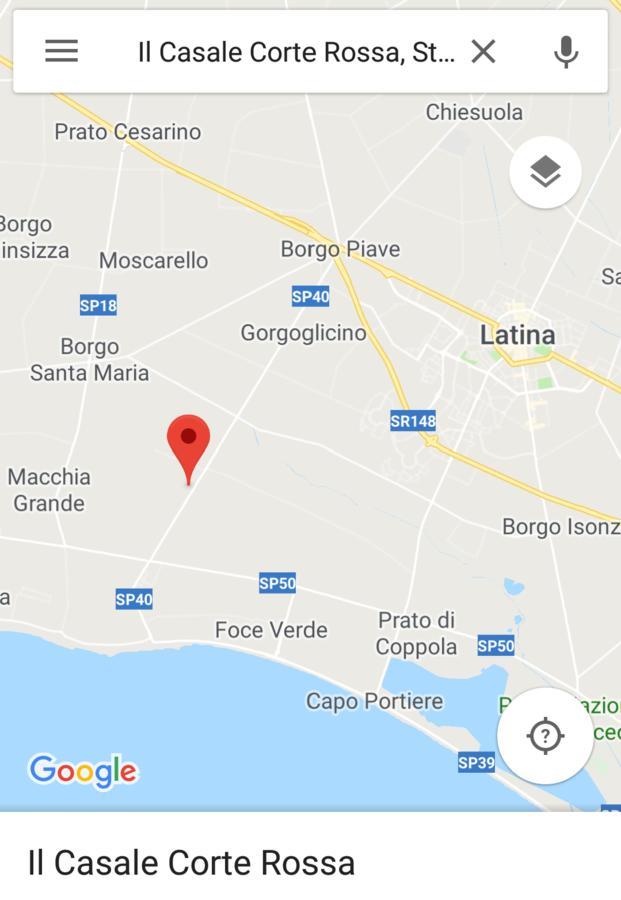 Il Casale Corte Rossa Latina Extérieur photo